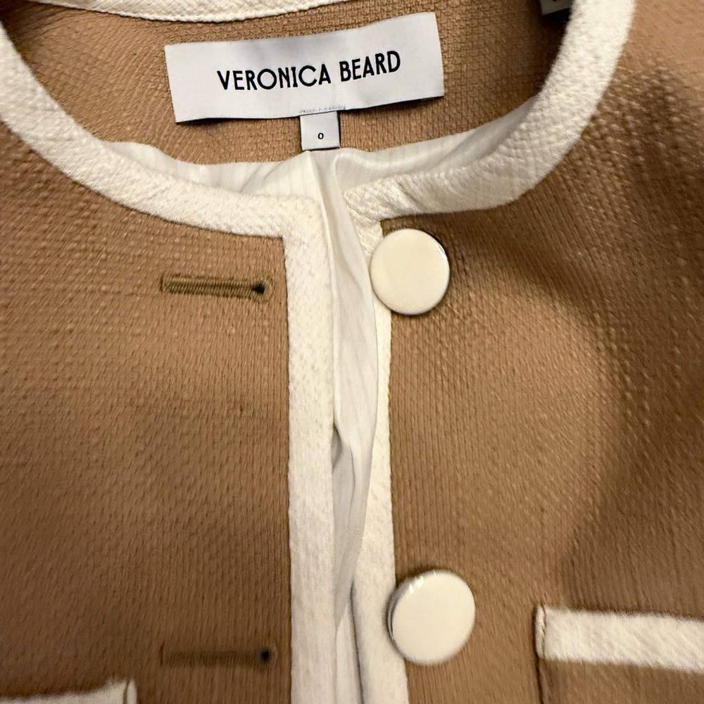 Veronica Beard Beale Camel Jacket - image 2
